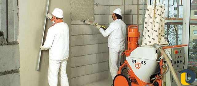 Механазированная штукатурка