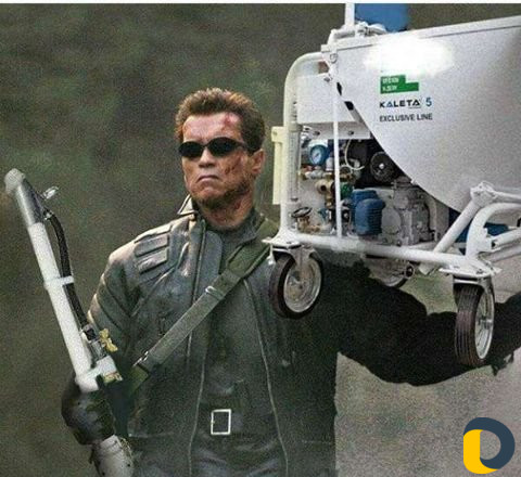 Механизированная штукатурка по немецкой технологии