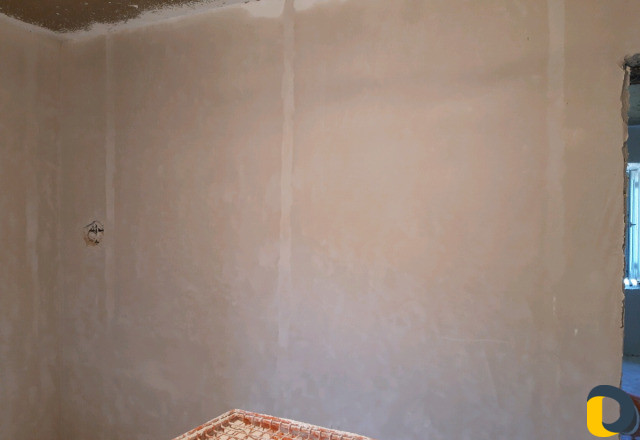 Механизированная Штукатурка под обои, лепка карниз