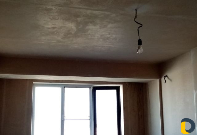 Механизированная Штукатурка под обои, лепка карниз