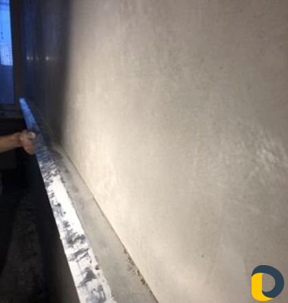 Механизированная штукатурка под обои