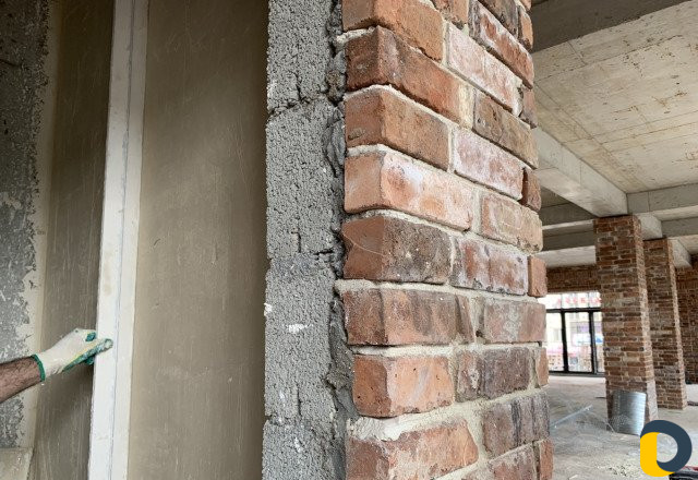 Механизированная штукатурка под обои