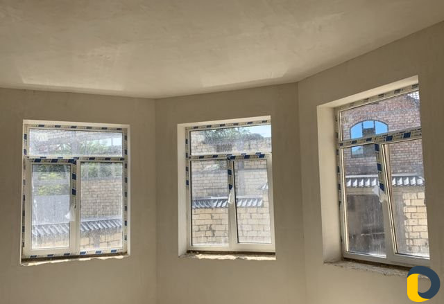 Механизированная штукатурка под обои