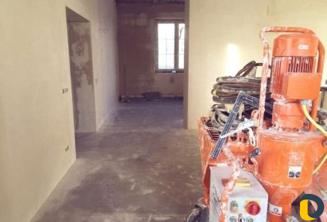 Механизированная штукатурка под обои