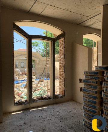 Механизированная штукатурка под обои