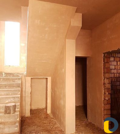 Механизированная штукатурка под обои