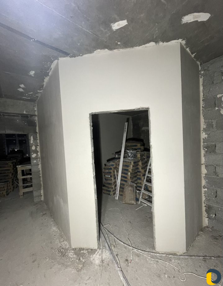 Механизированная штукатурка под обои