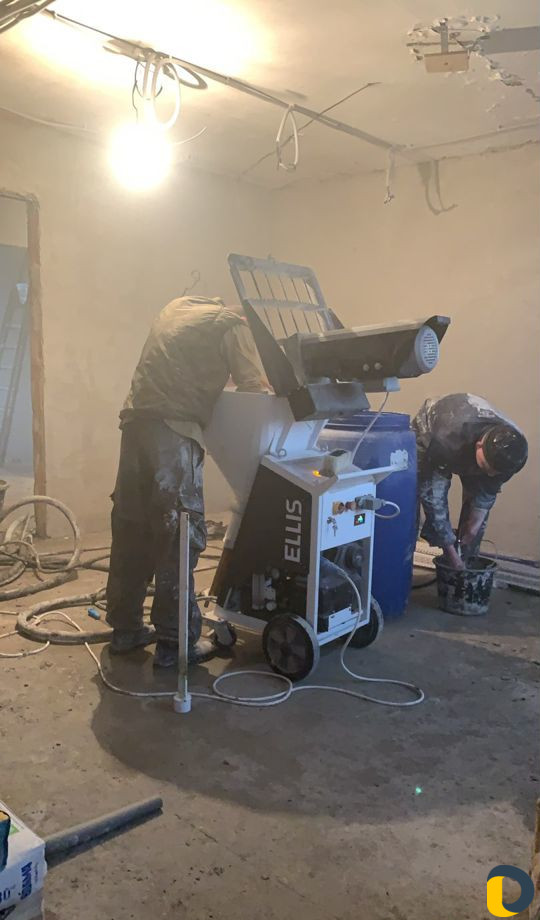 Механизированная штукатурка (русские)