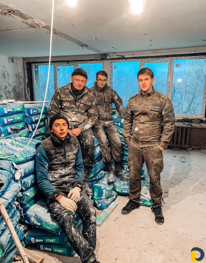 Механизированная штукатурка (русские)