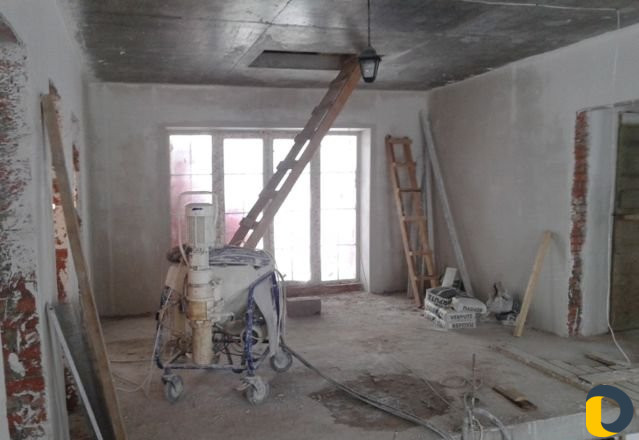 Механизированная штукатурка стен от 300 м2