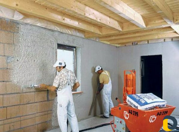 Механизированная штукатурка стен от 300 м2