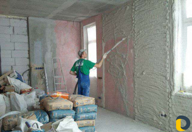 Механизированная штукатурка