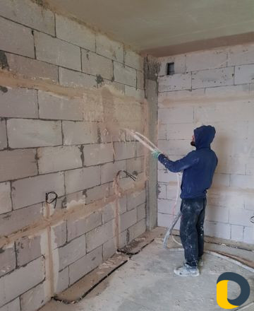 Механизированная штукатурка