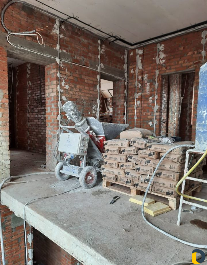 Механизированная штукатурка