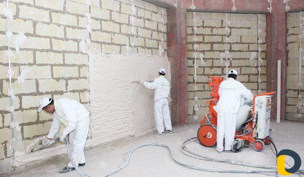 Механизированная штукатурка