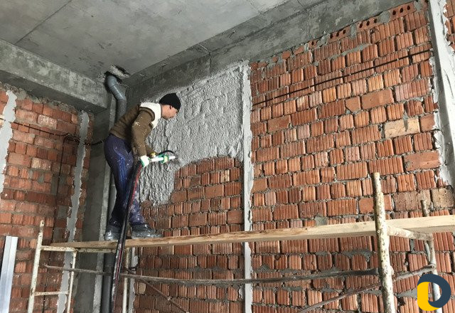Механизированная штукатурка
