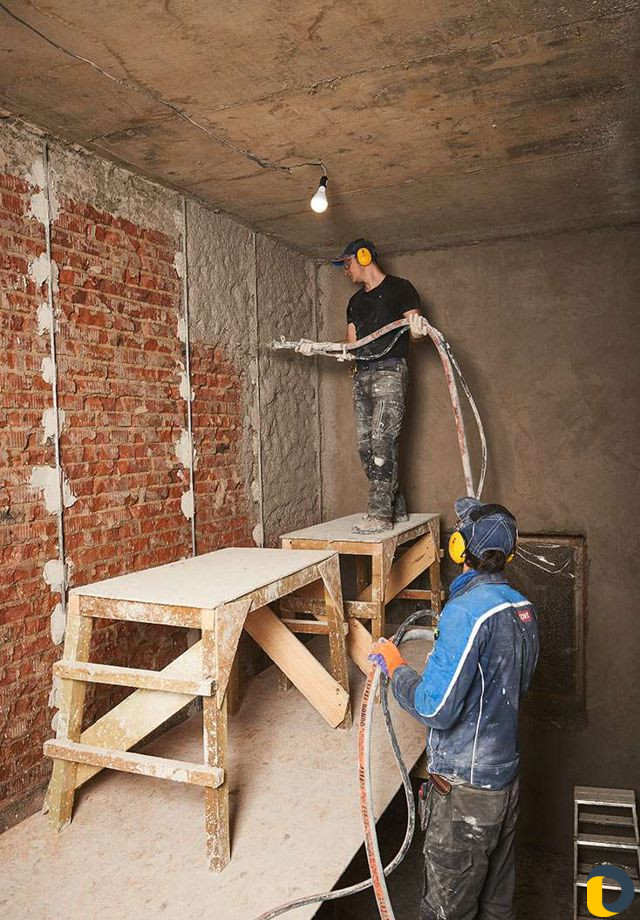 Механизированная штукатурка