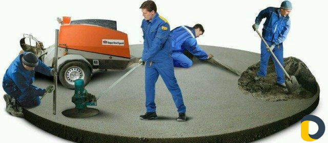 Механизированная стяжка пола