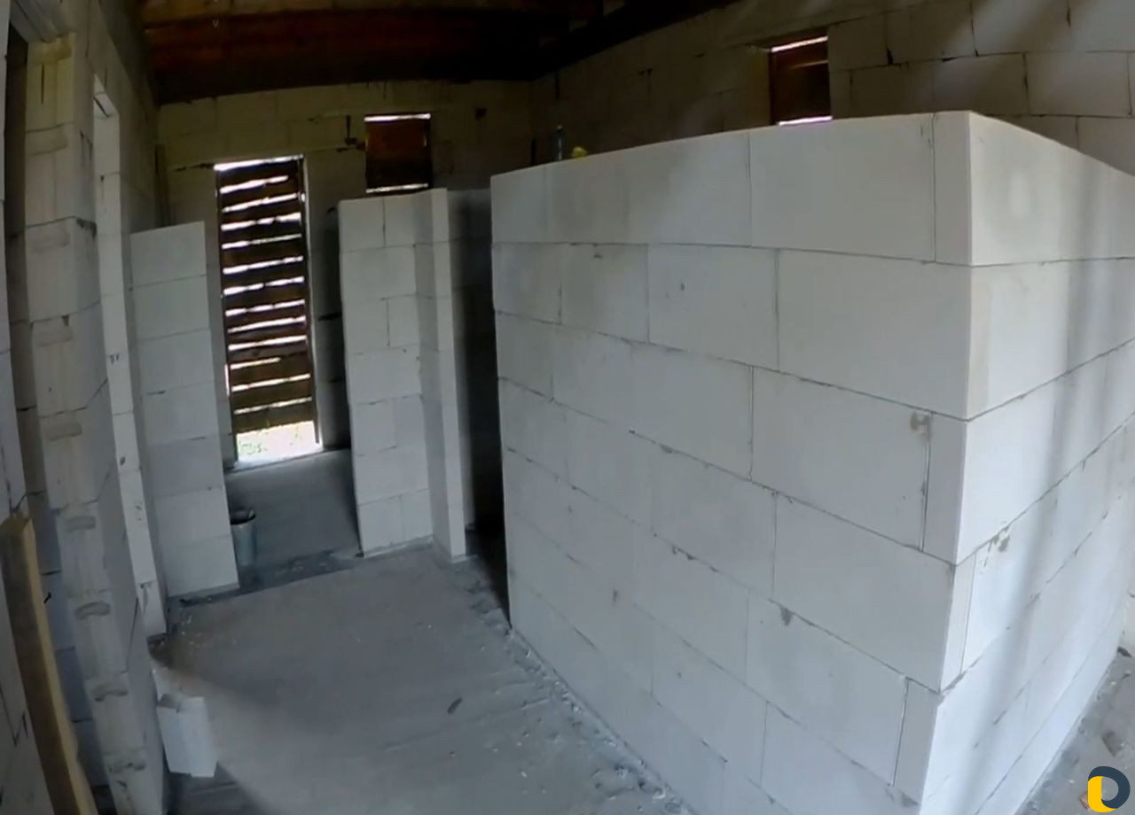 Межкомнатные стены из блока и гипсокартона