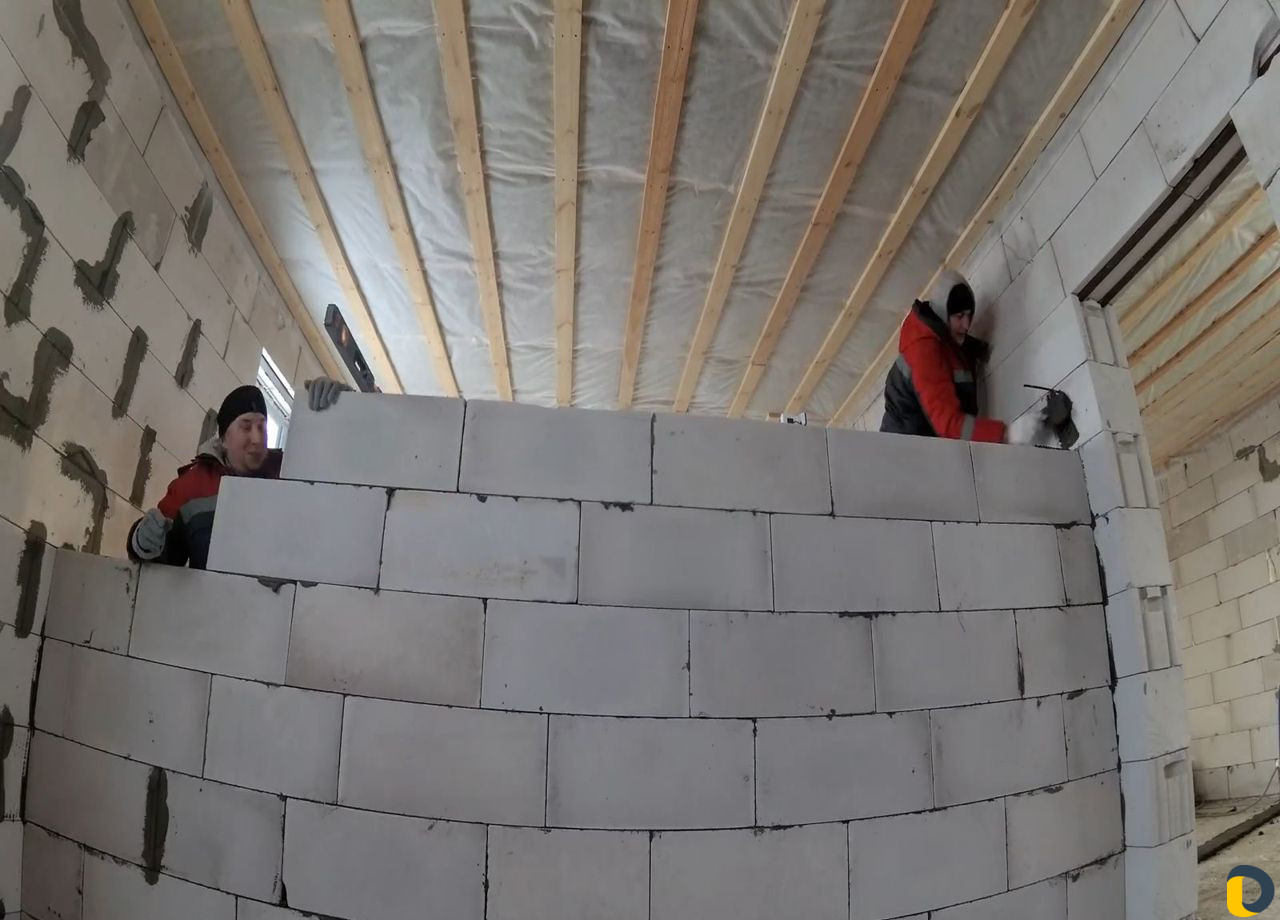 Межкомнатные стены из блока и гипсокартона