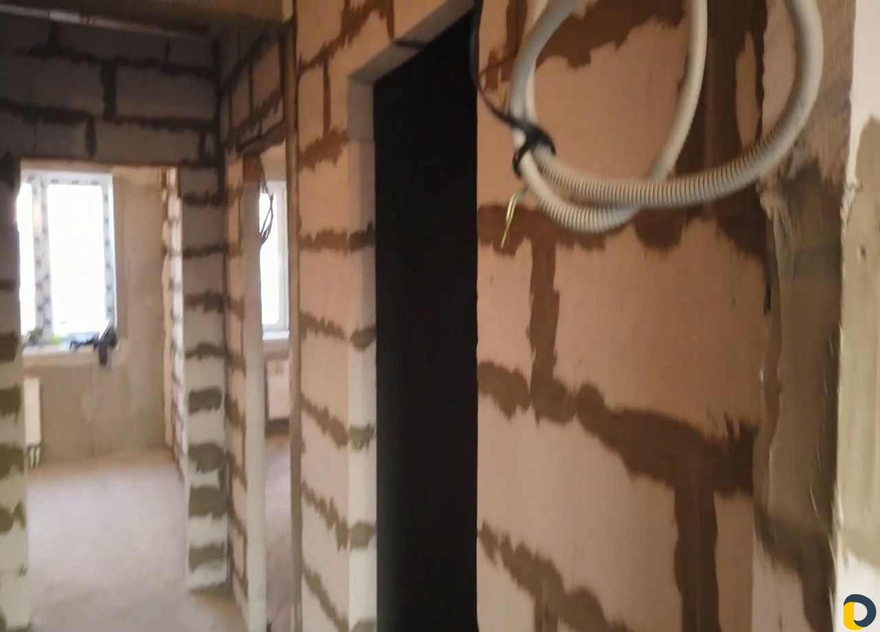 Межкомнатные стены Перегородки кладём