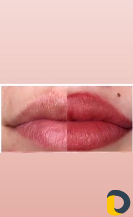 Микроблейдинг теневая растушёвках пудровые брови