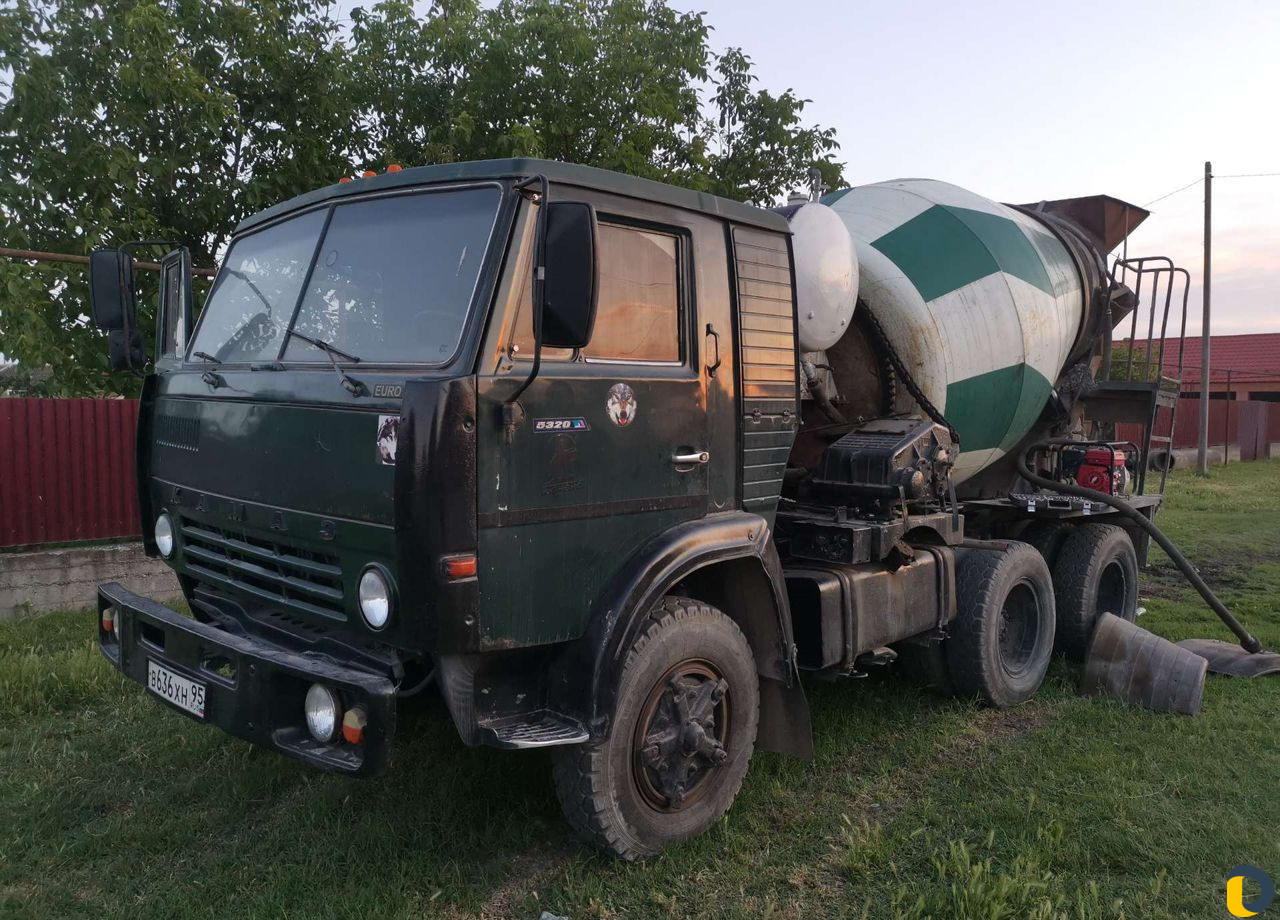 Миксер камаз самопогрузчик