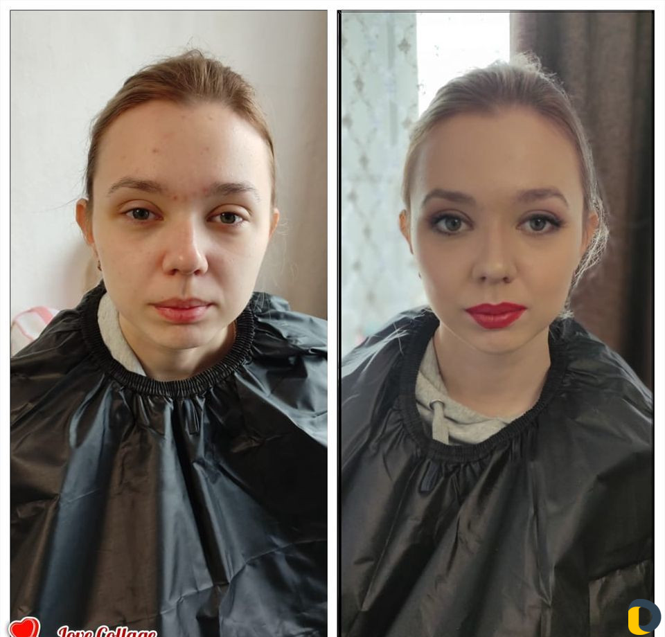 Модель на макияж