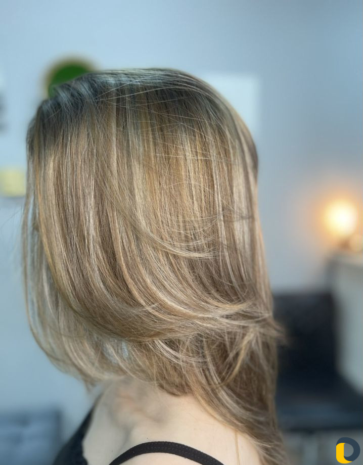 Модель на сложное окрашивание