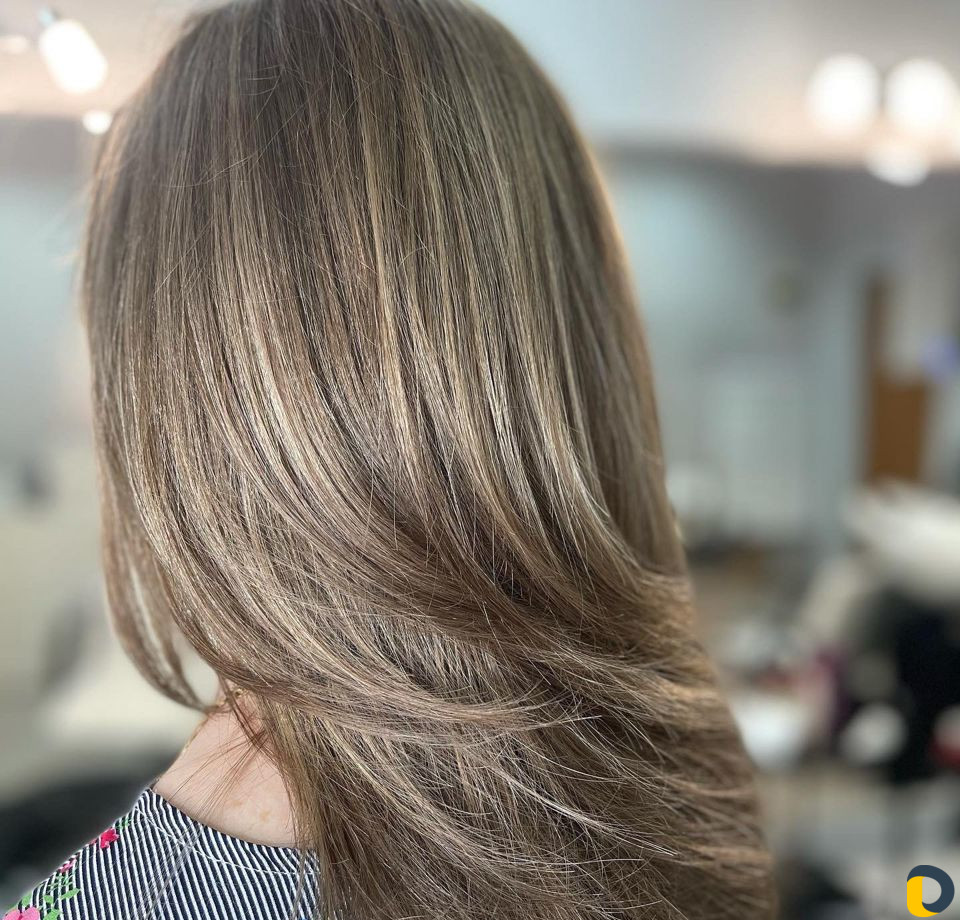 Модель на сложное окрашивание