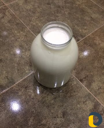 Молоко домашнее