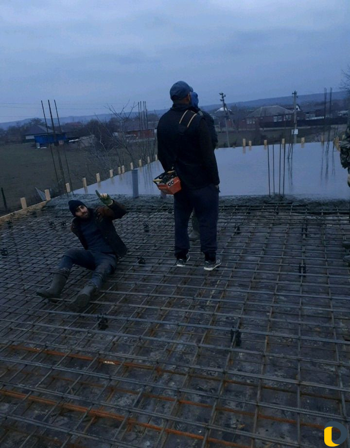 Монолитные работы со своей опалубкой