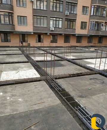 Монолитные работы со своим материалом