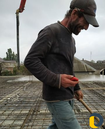 Монолитные работы со своим материалом