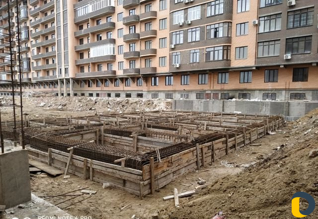 Монолитные работы со своим материалом