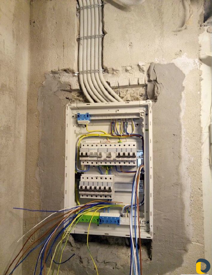 Монтаж электропроводки и Электрооборудования