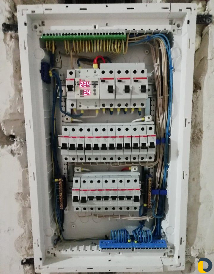 Монтаж электропроводки