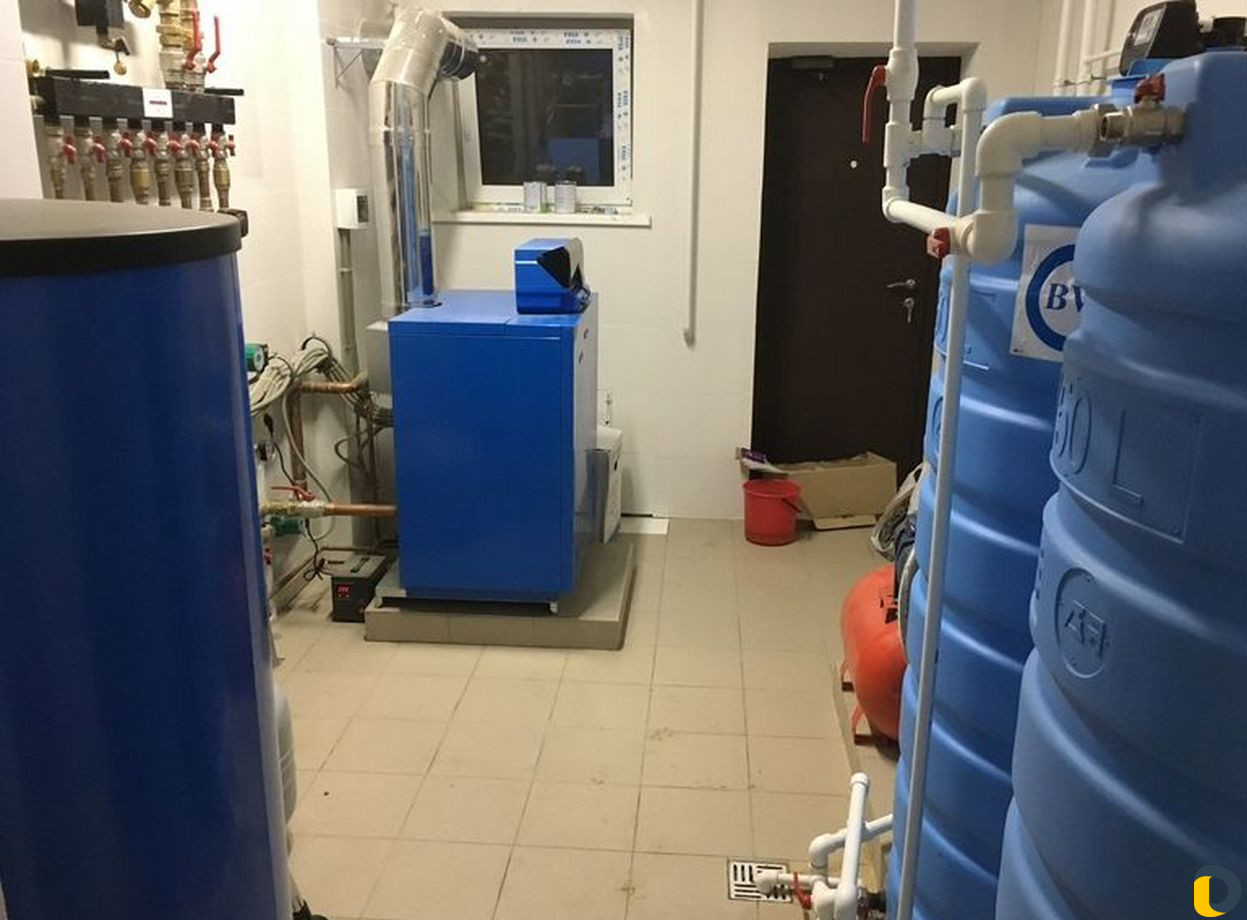 Монтаж котельных, водопровод