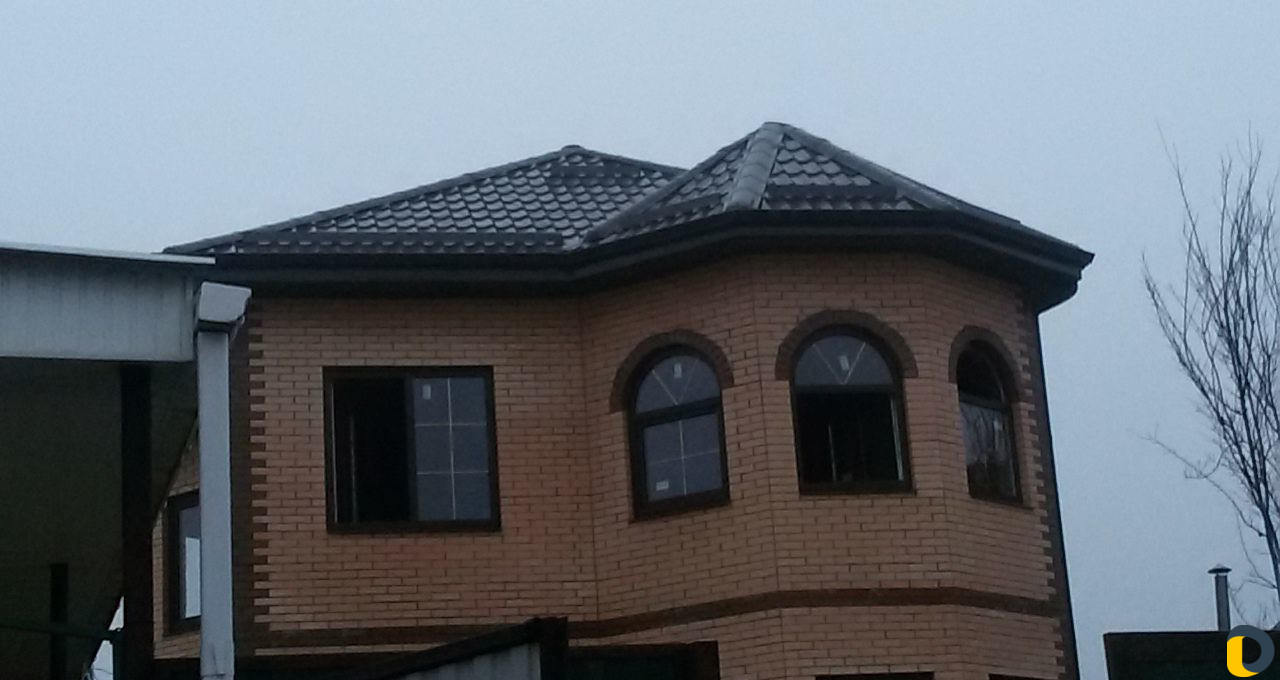 Монтаж кровли, фасада