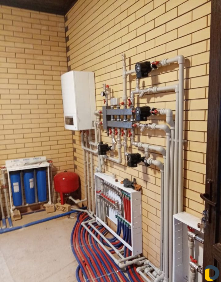 Монтаж отопления/водоснабжения /канализация/тёплый