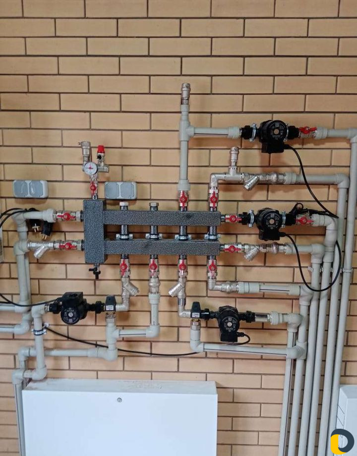 Монтаж отопления/водоснабжения /канализация/тёплый