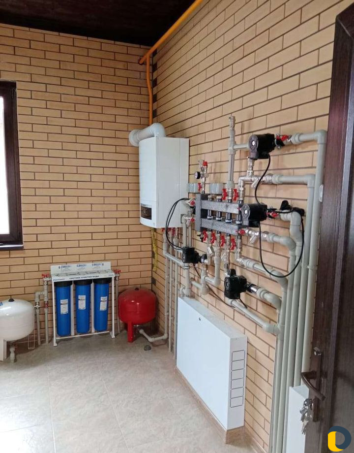 Монтаж отопления/водоснабжения /канализация/тёплый