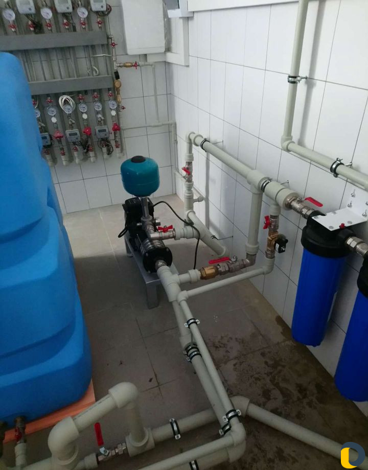 Монтаж отопления, водоснабжения