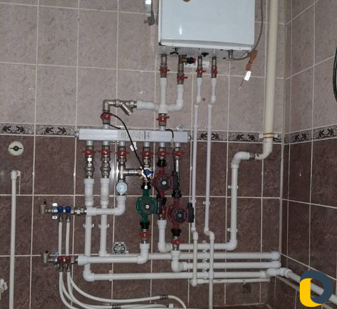 Монтаж отопления водоснабжения