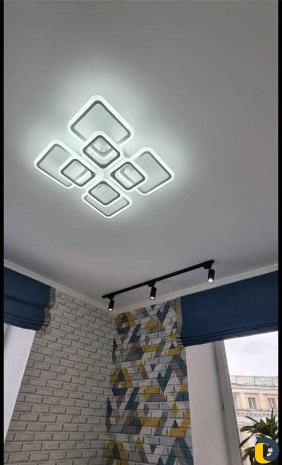 Монтаж подвесного потолка