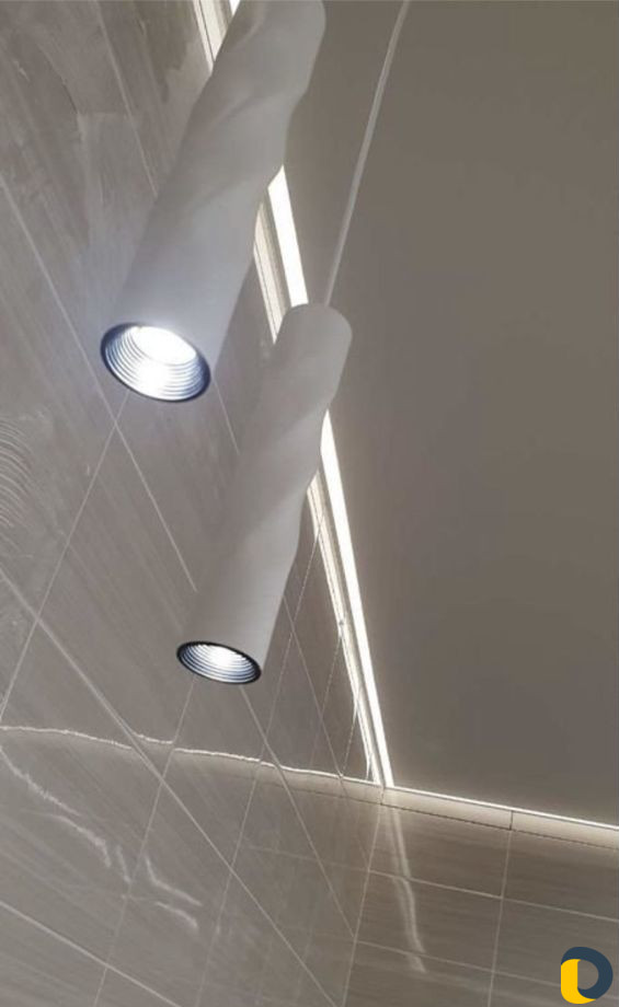 Монтаж подвесного потолка