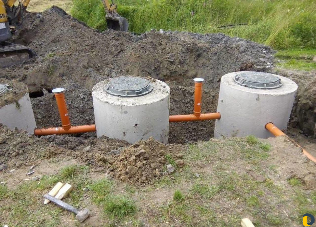 Монтаж септиков