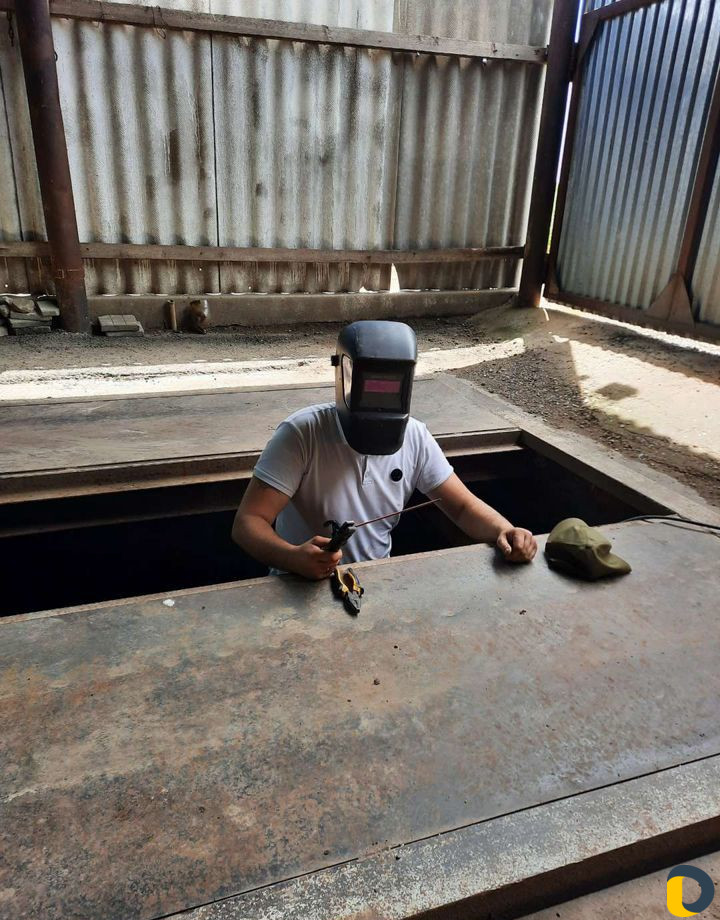 Монтаж установка весов весы тензодатчики автовесы