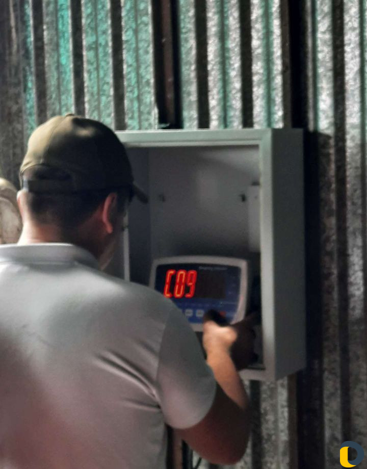 Монтаж установка весов весы тензодатчики автовесы