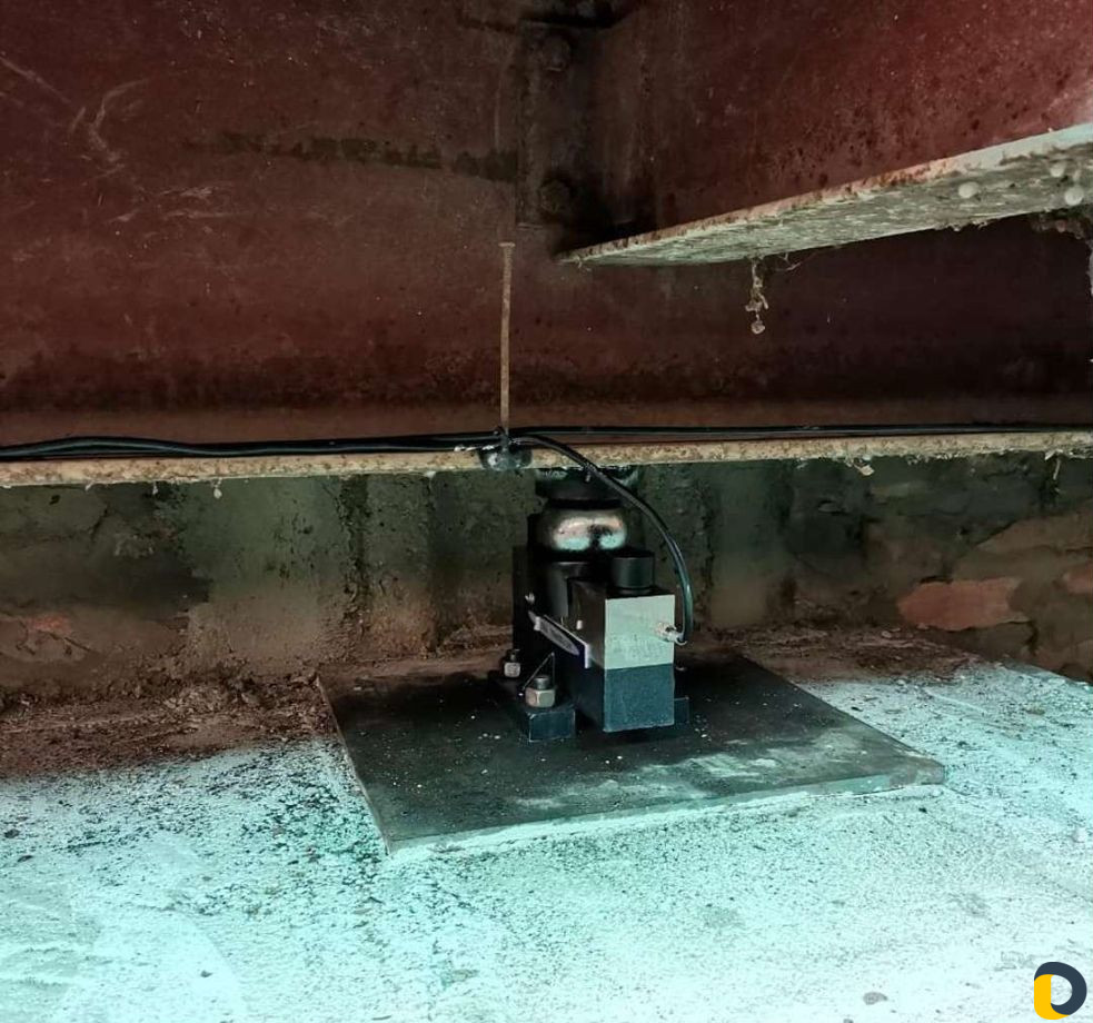 Монтаж установка весов весы тензодатчики автовесы